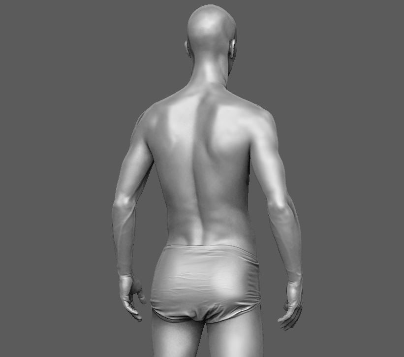 Man Body  3D print model_32