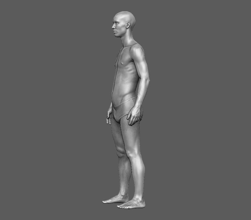 Man Body  3D print model_3