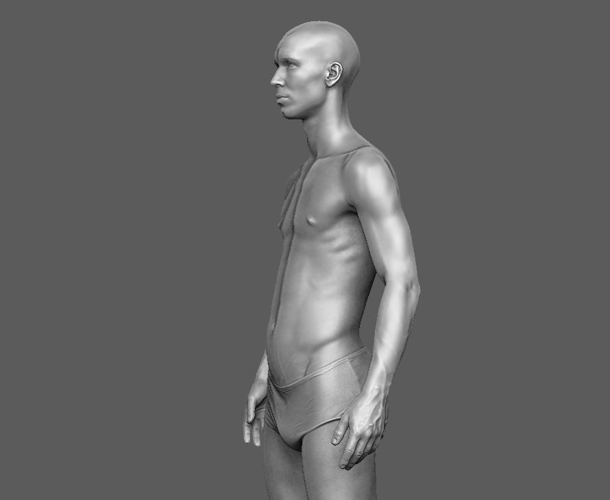Man Body  3D print model_27
