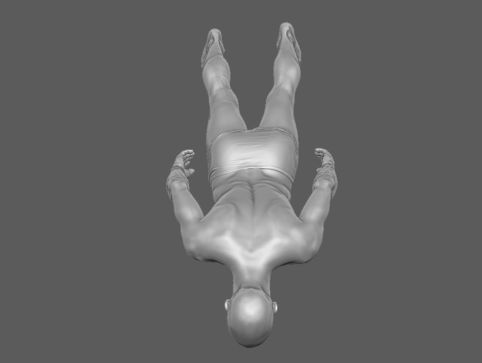 Man Body  3D print model_23