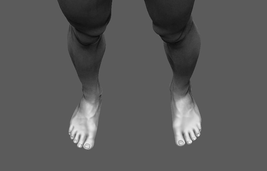 Man Body  3D print model_48