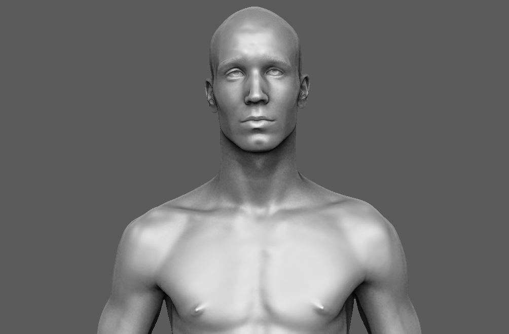 Man Body  3D print model_16