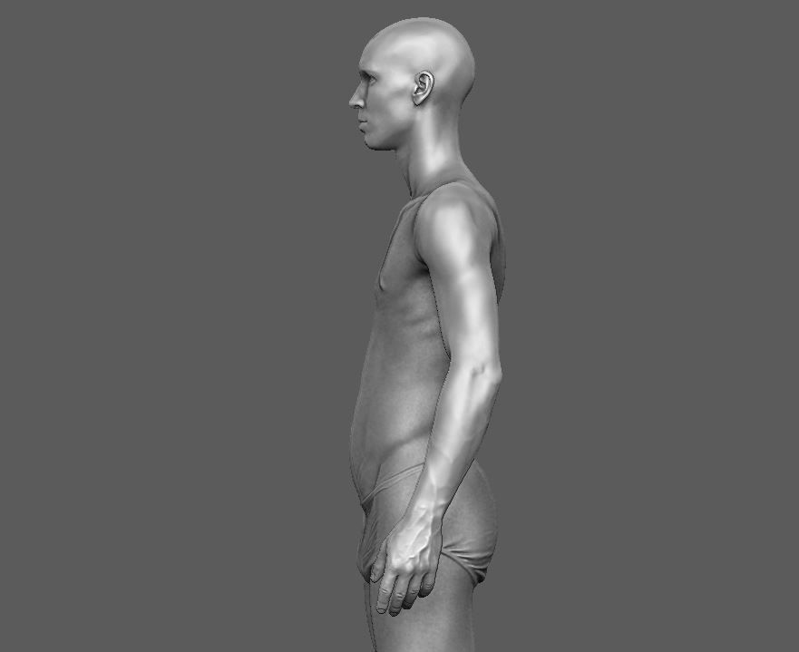 Man Body  3D print model_28
