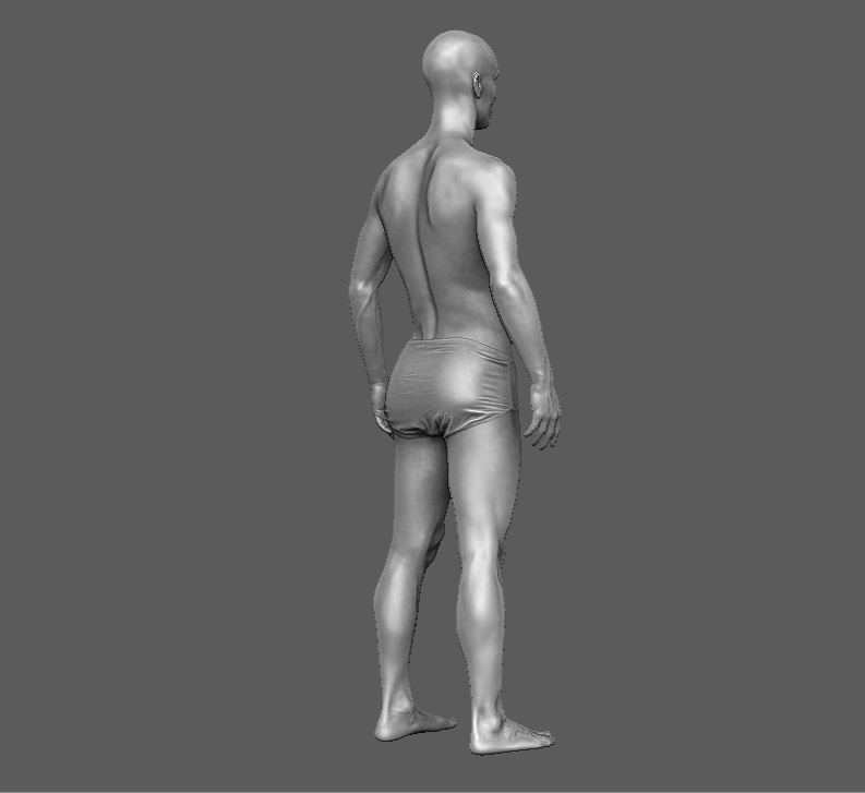 Man Body  3D print model_10