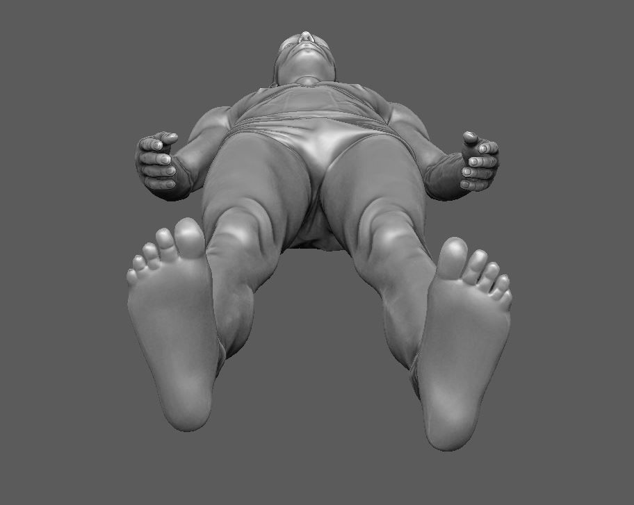 Man Body  3D print model_17
