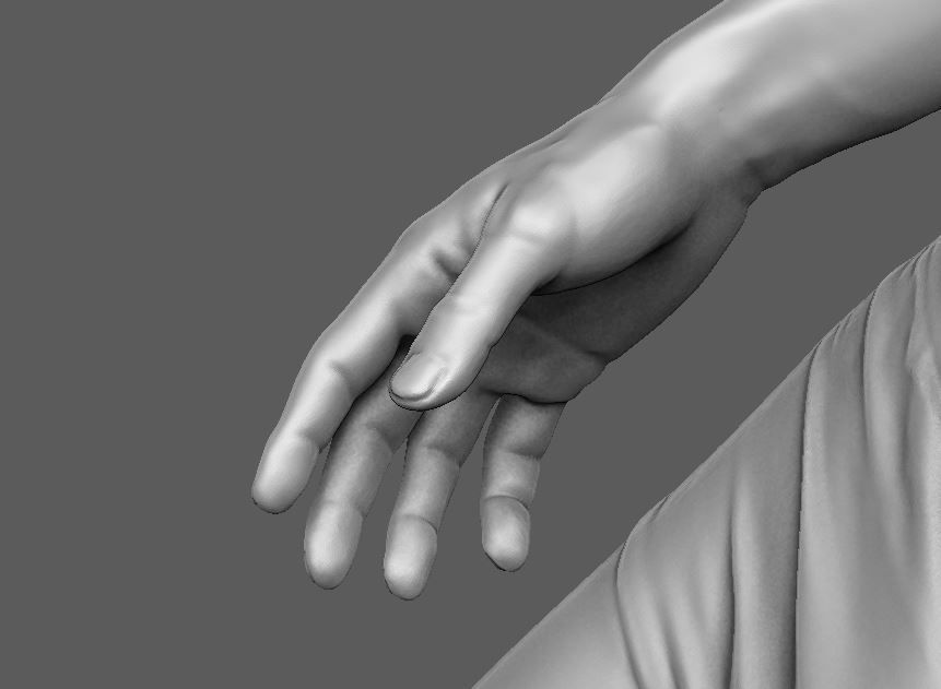 Man Body  3D print model_21