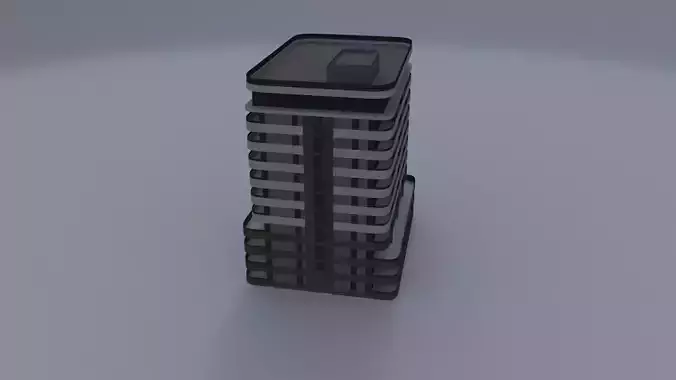 BuildingofficeU 3D model