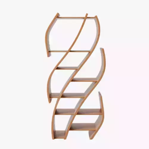 Curved Wooden Floor Self