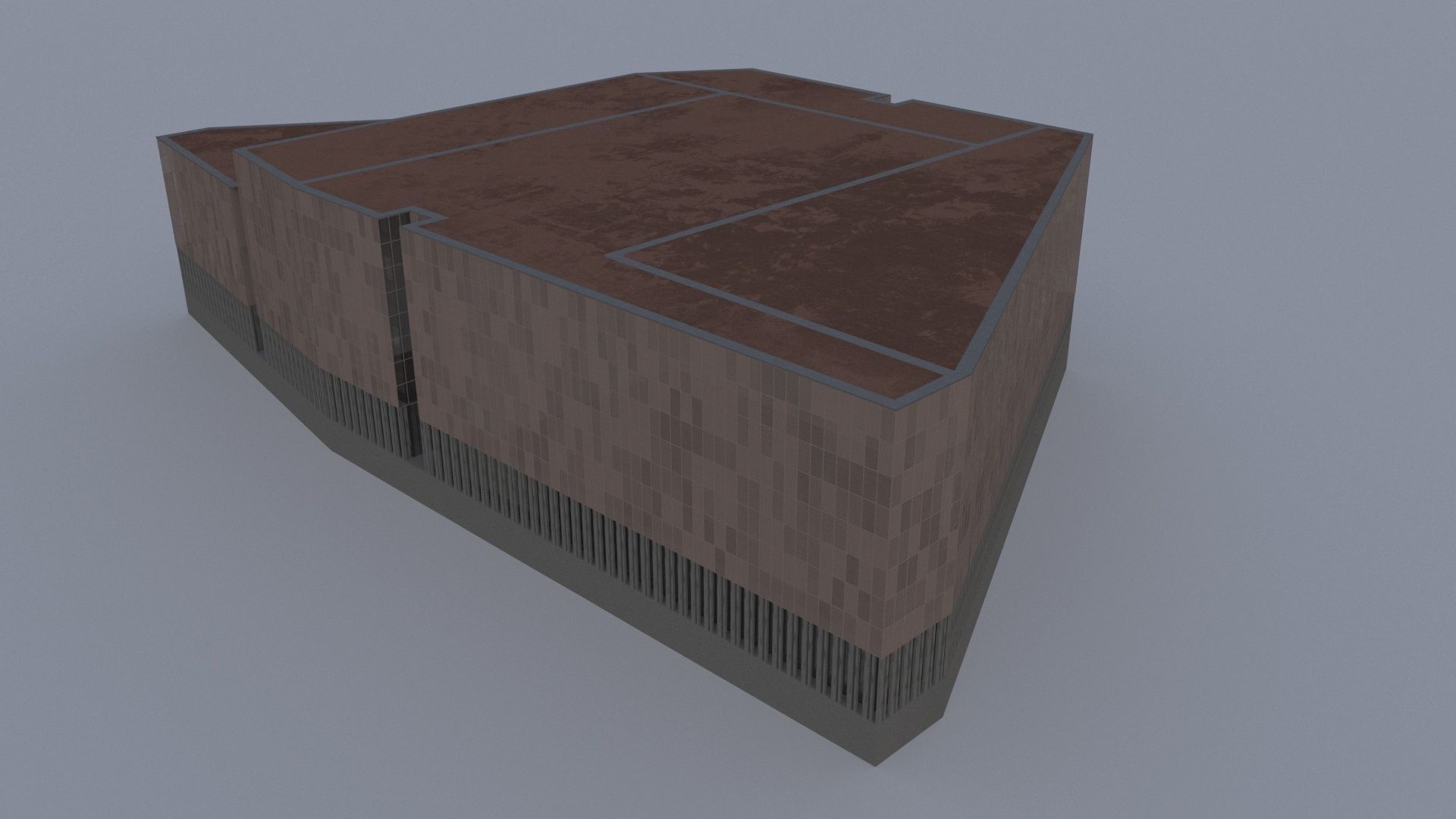 BuildingofficeX 3D model_3