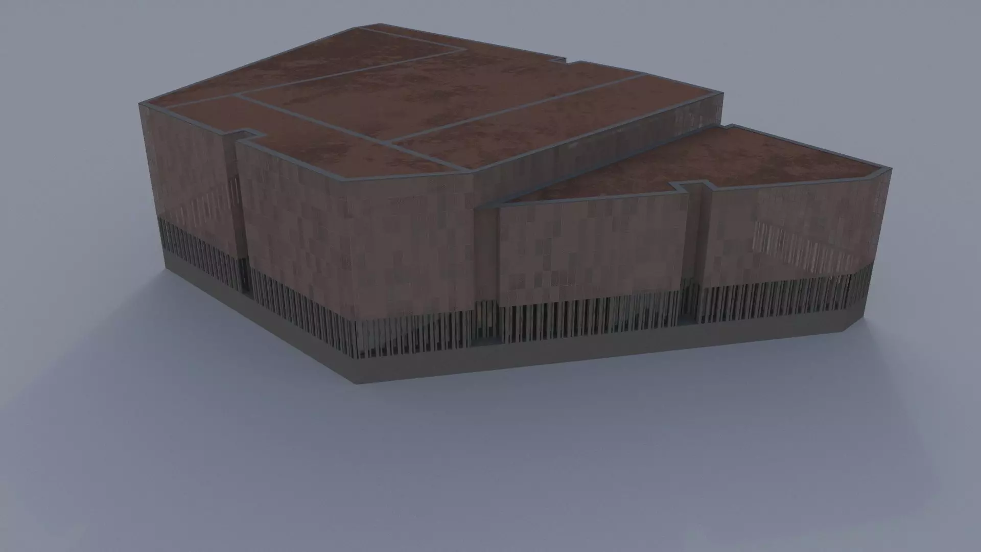 BuildingofficeX 3D model_0