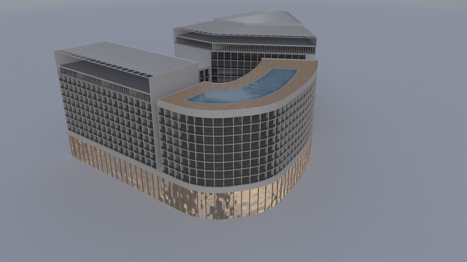 BuildingofficeY 3D model_3
