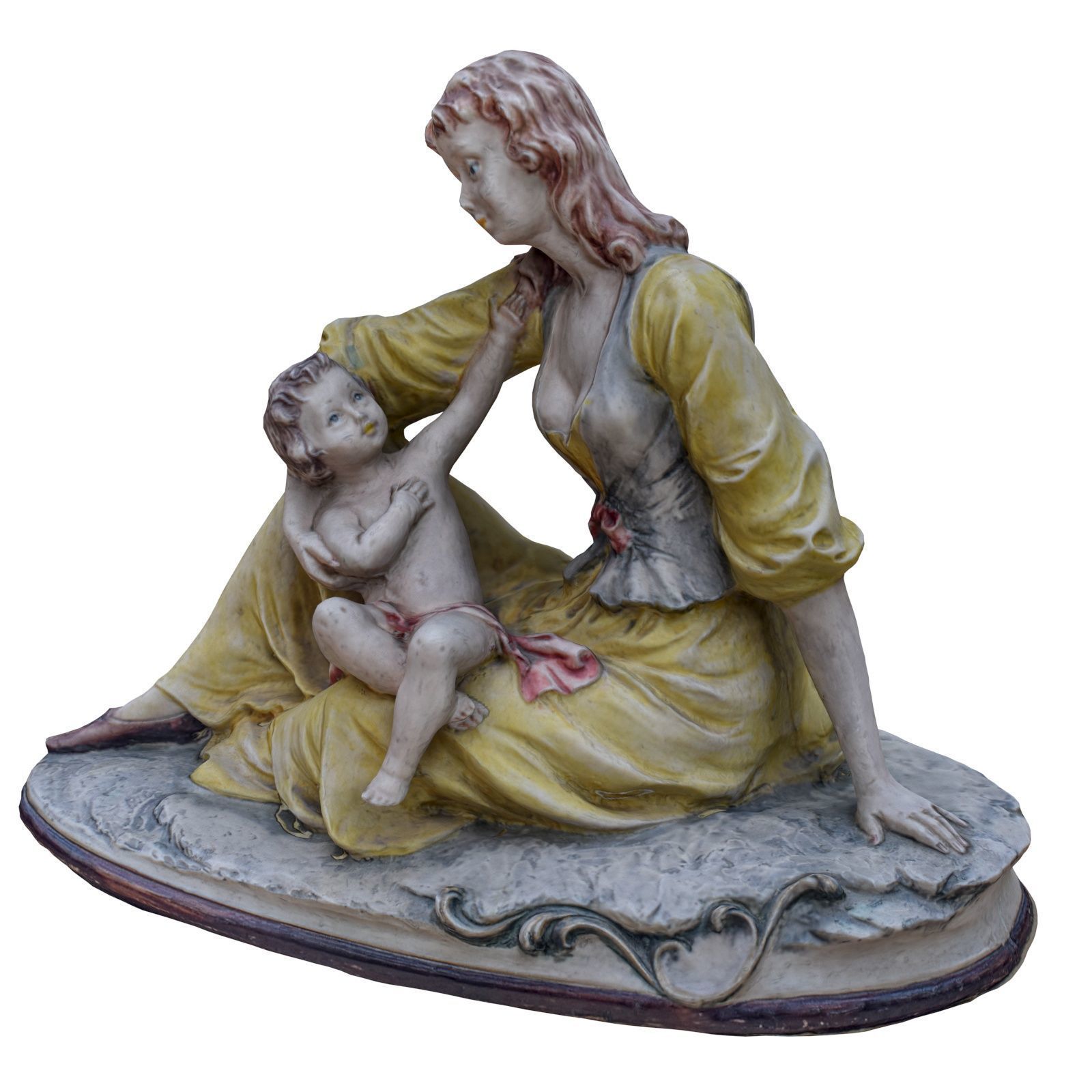 statue05 Low-poly 3D model_1