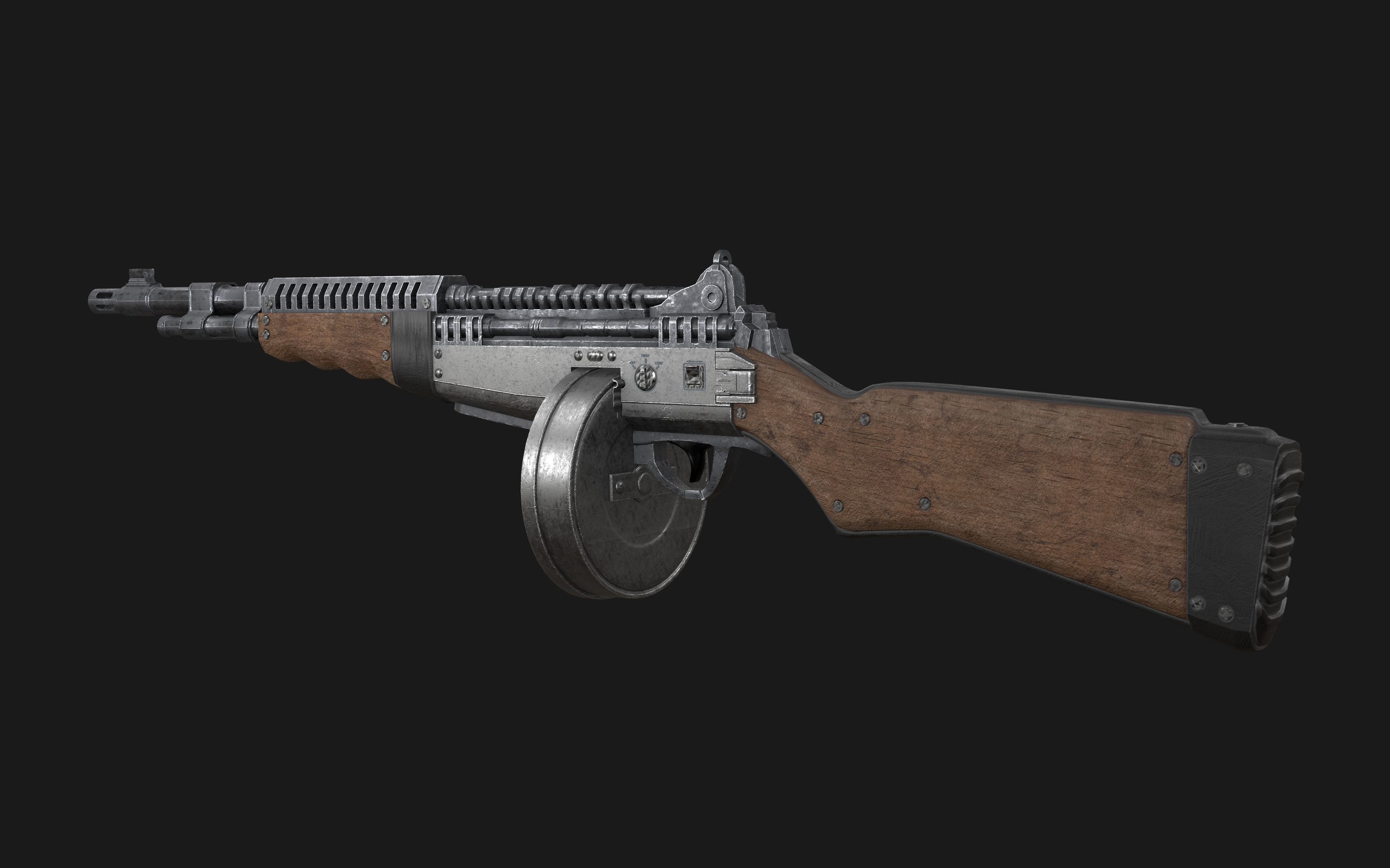 M14 prototype 3D model_1