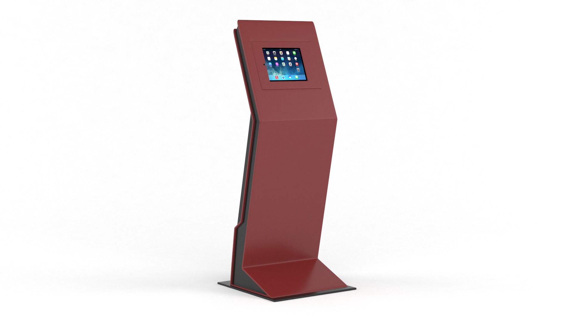 Electronic Kiosk 3D model_2