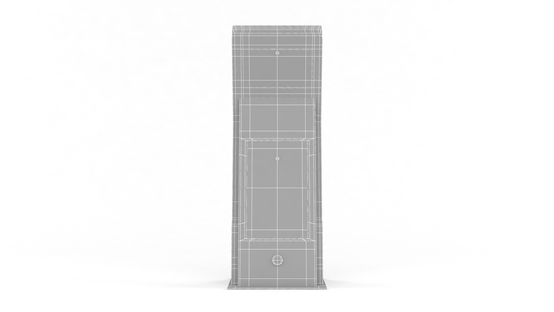 Electronic Kiosk 3D model_8