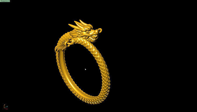 Dragon Rings 3D print model