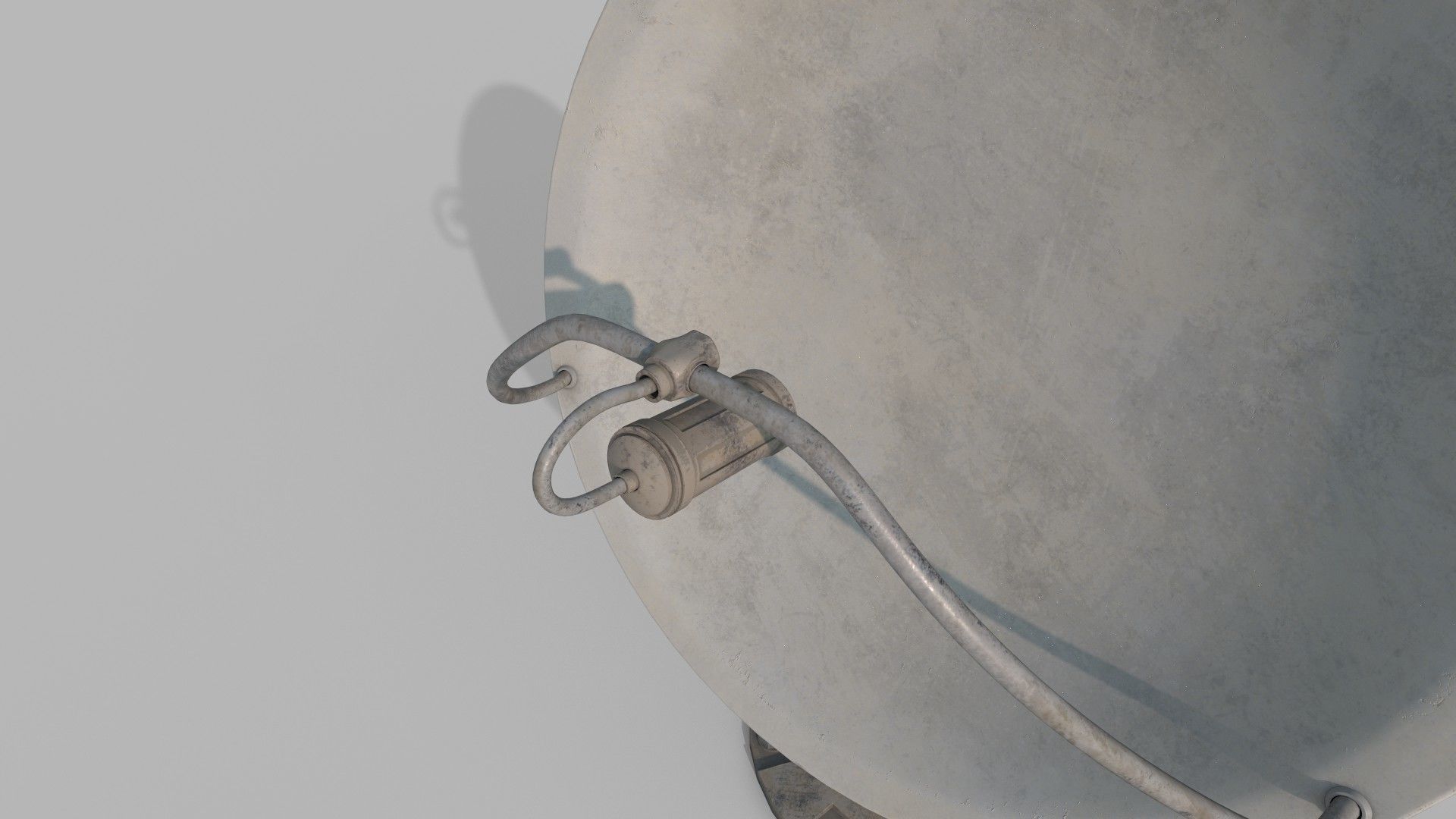 Satellite dish Free 3D model_2