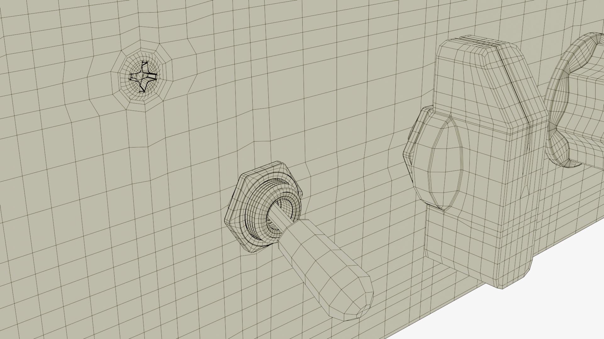 Tube-Tech ME 1B Midrange Equalizer 3D model_15