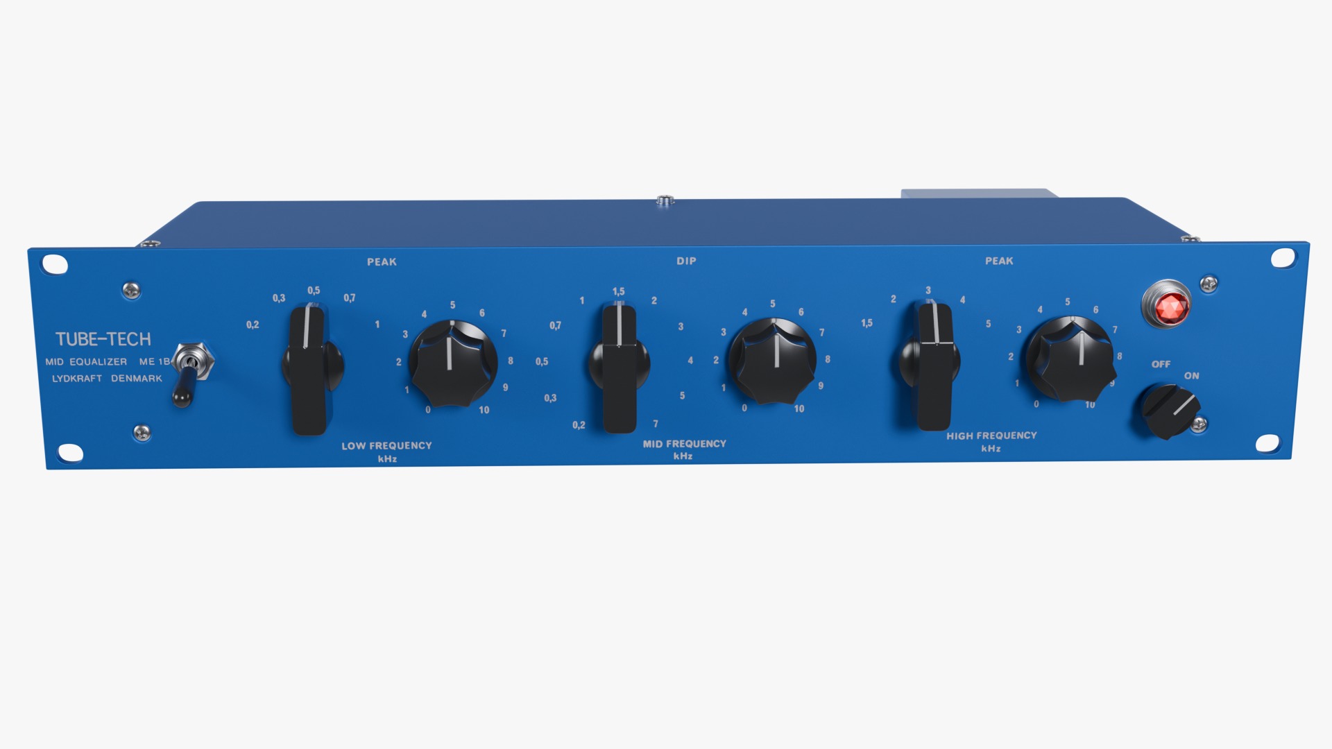 Tube-Tech ME 1B Midrange Equalizer 3D model_2