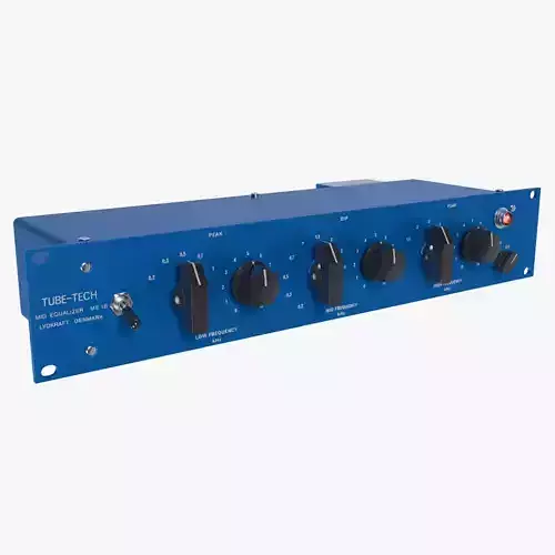Tube-Tech ME 1B Midrange Equalizer 3D model