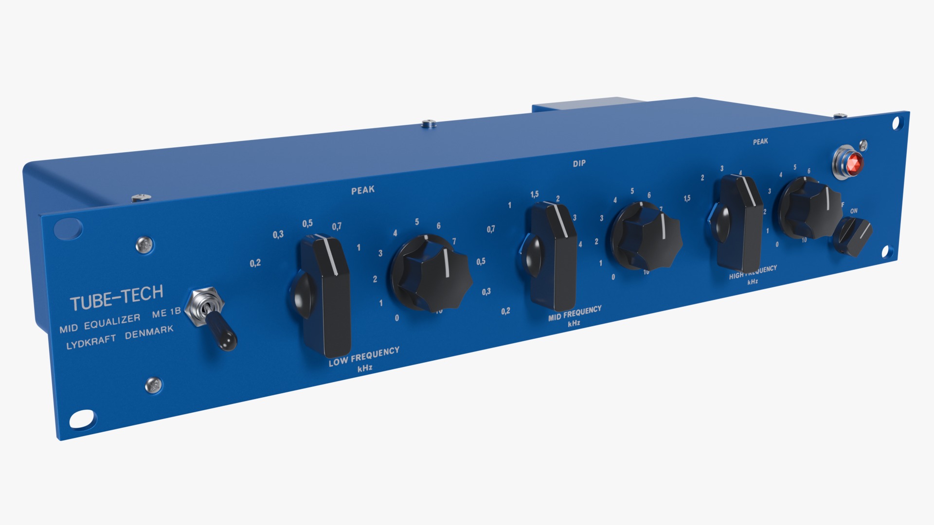 Tube-Tech ME 1B Midrange Equalizer 3D model_1