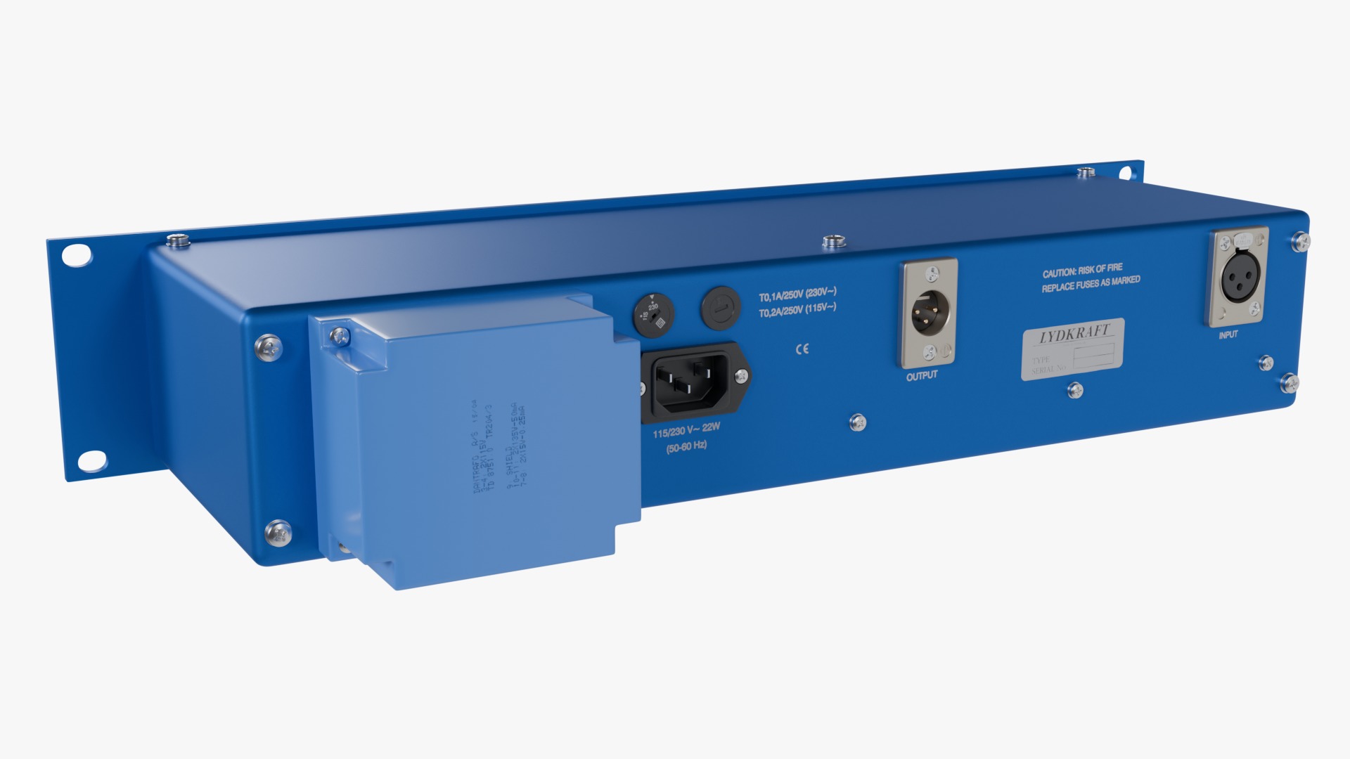 Tube-Tech ME 1B Midrange Equalizer 3D model_4