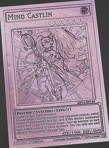 Mind Castlin -yu-gi-oh Free 3D print model
