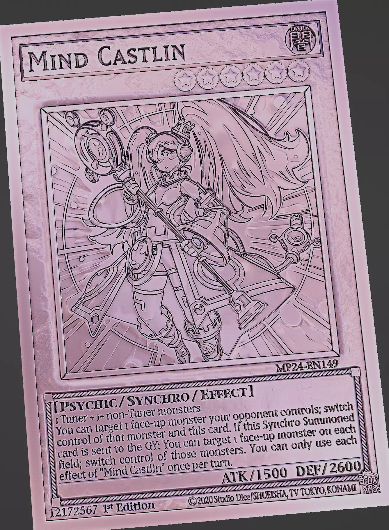 Mind Castlin -yu-gi-oh Free 3D print model