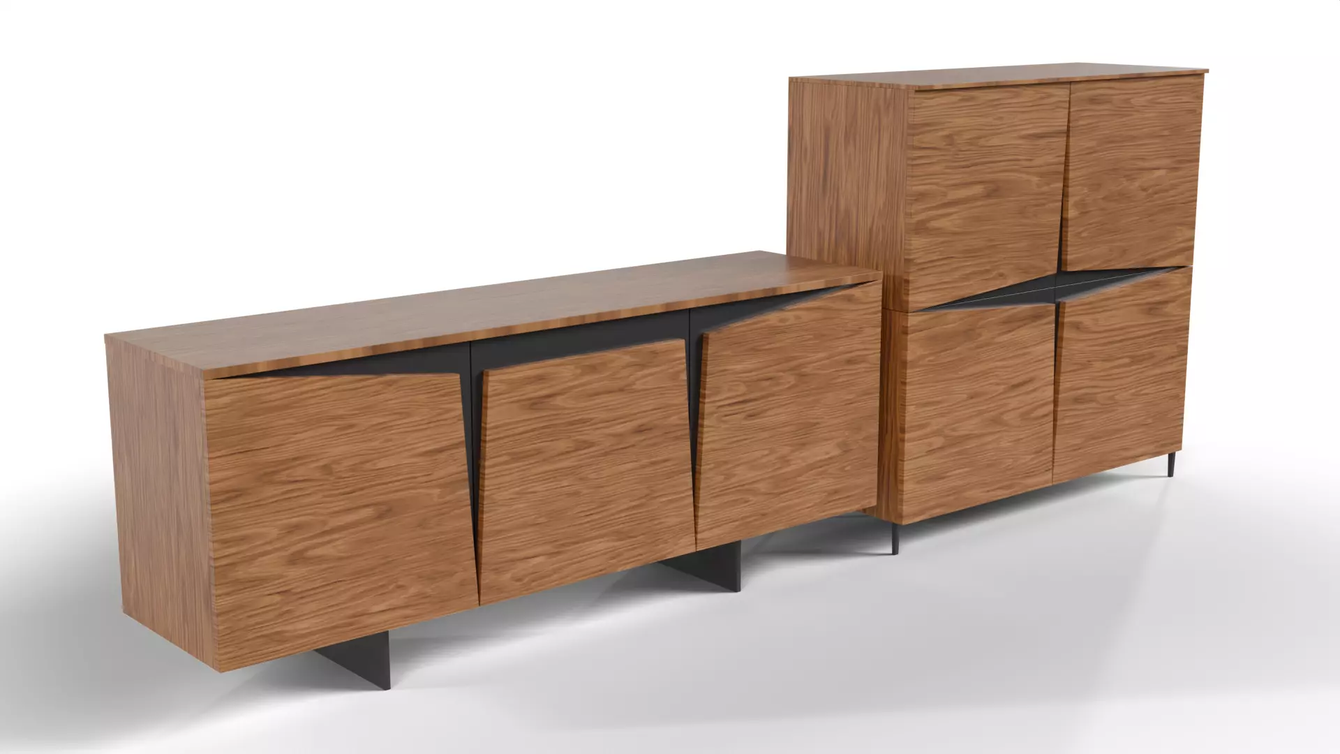 Stella Buffet-Vitrine 3D model