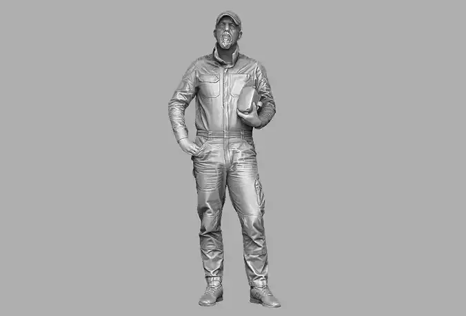 VR Man  3D print model