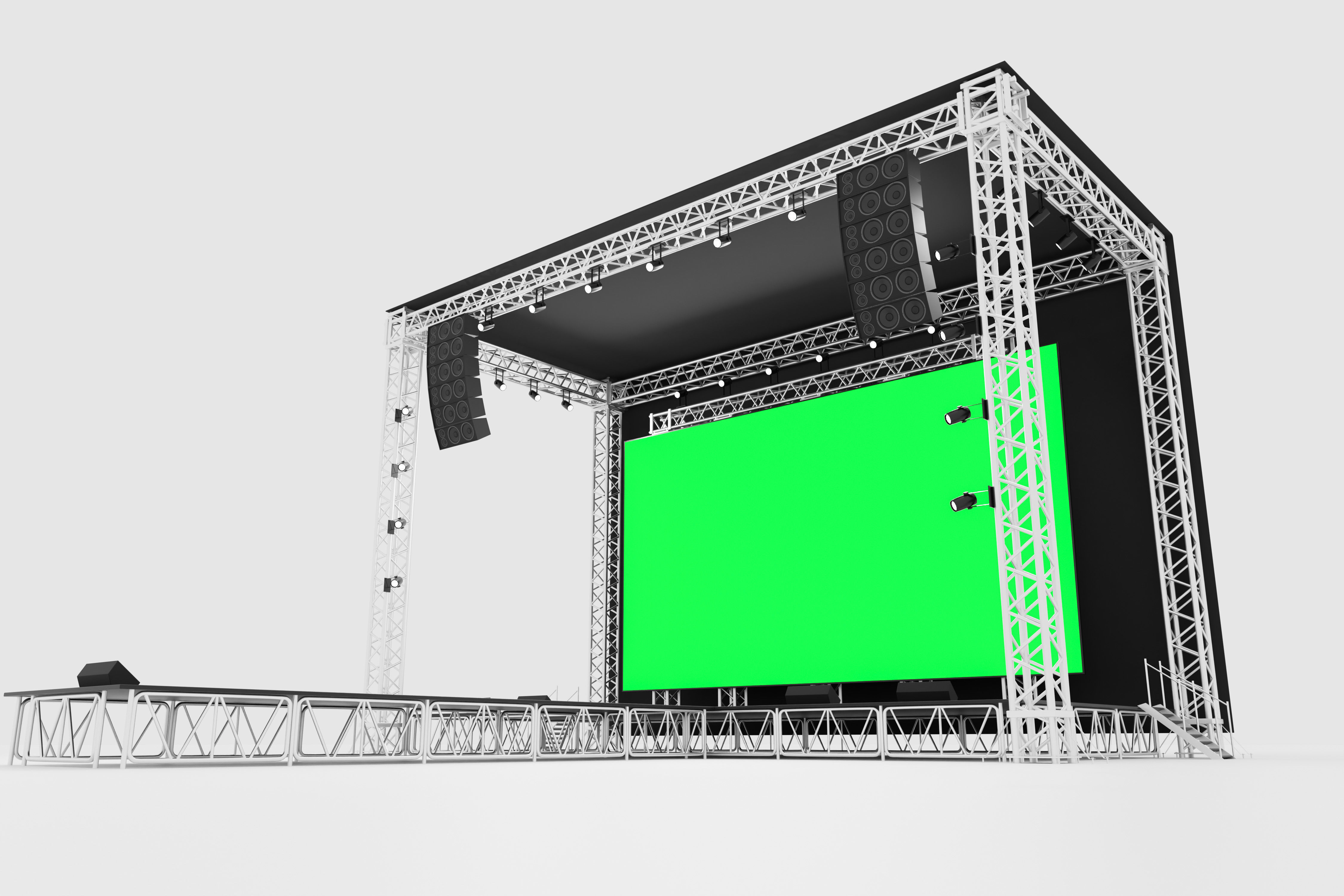 Concert Stage 07 3D model_3