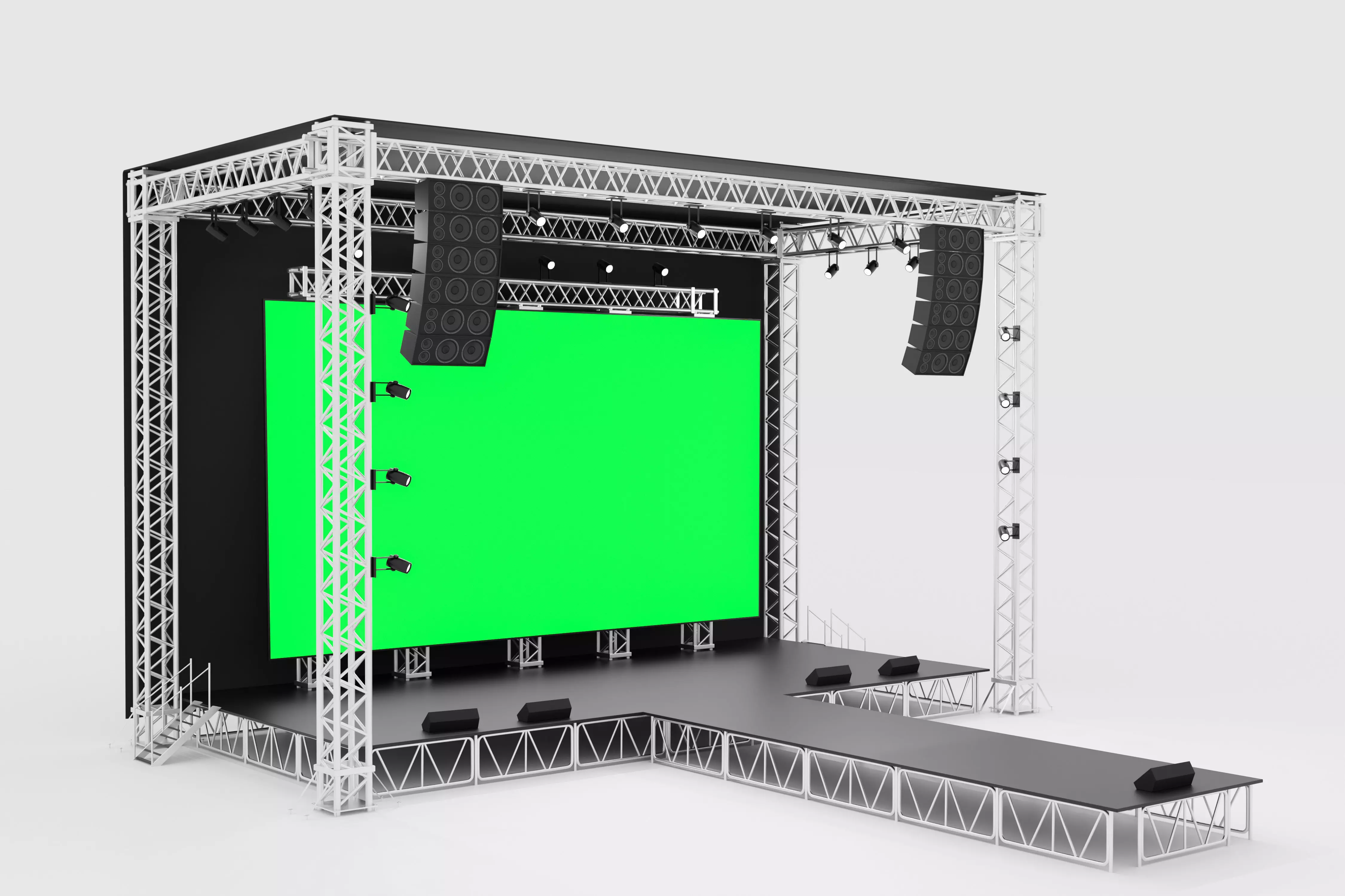 Concert Stage 07 3D model_0