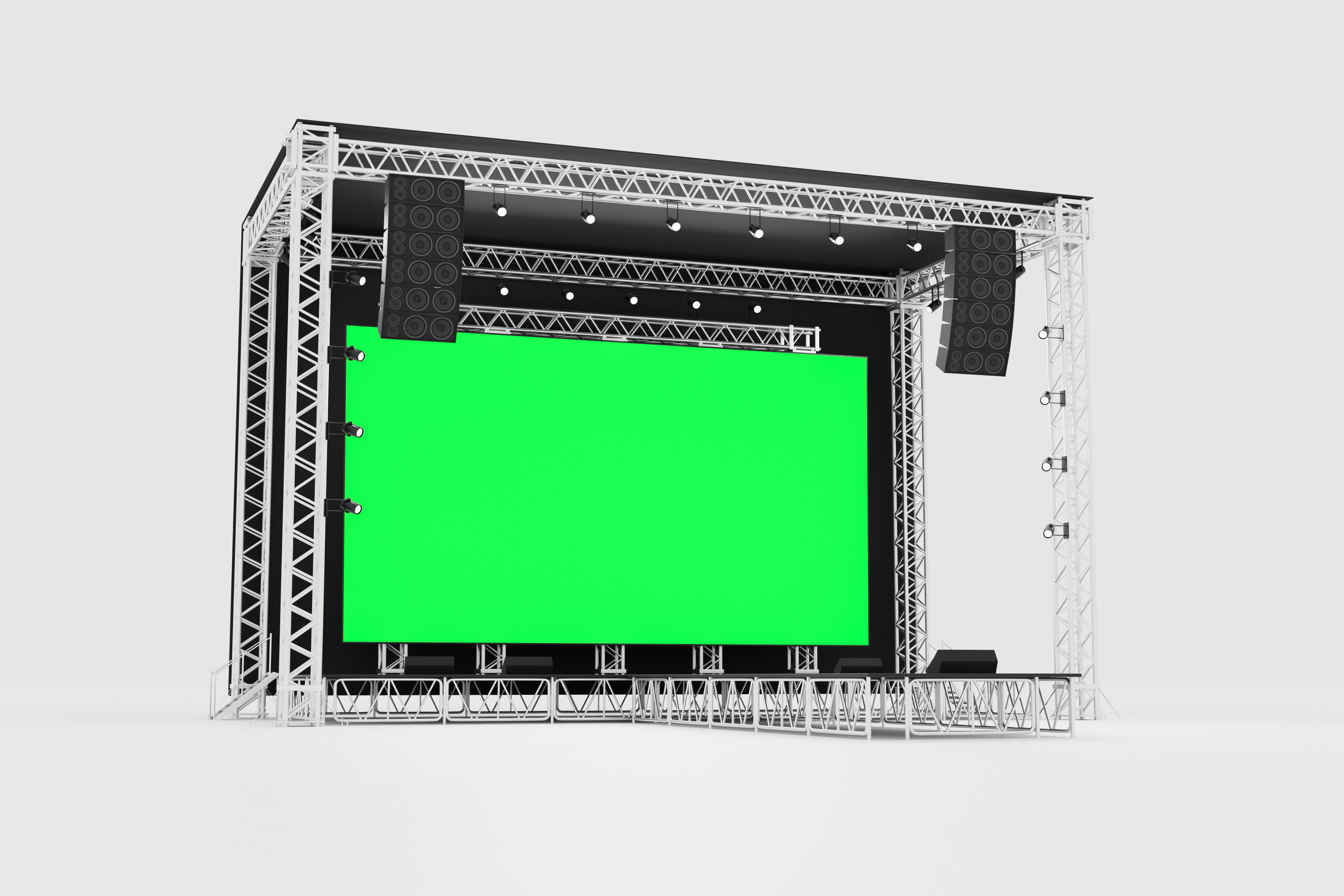 Concert Stage 07 3D model_4