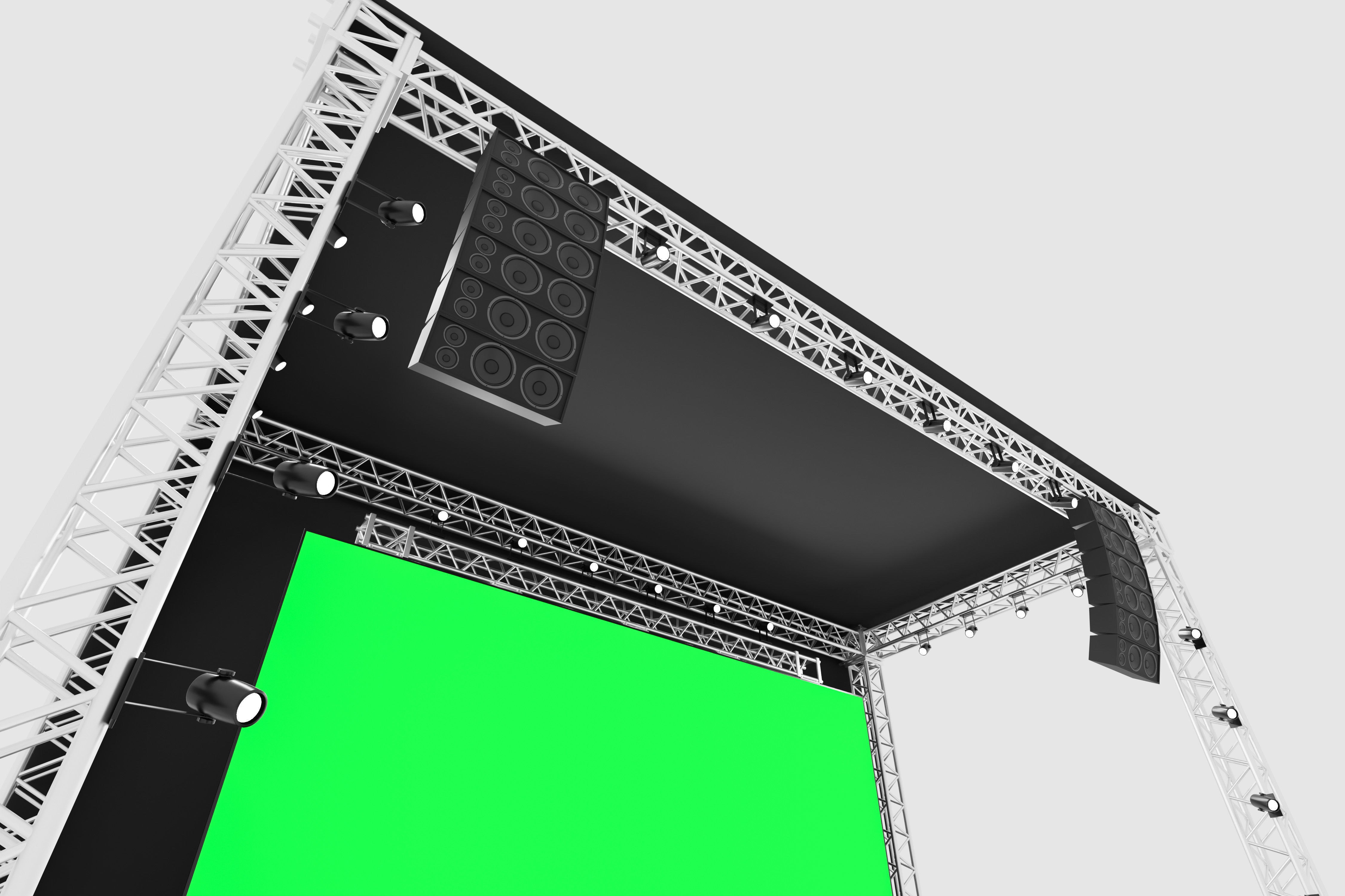 Concert Stage 07 3D model_11