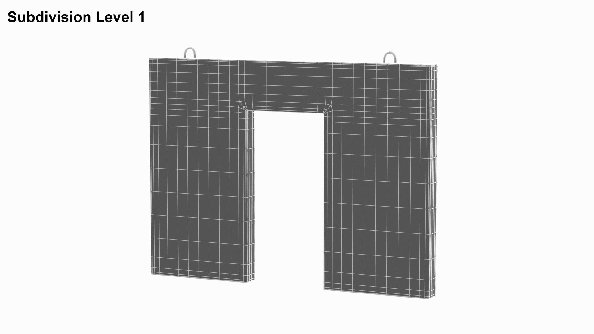 Concrete Wall Panel  3D model_8
