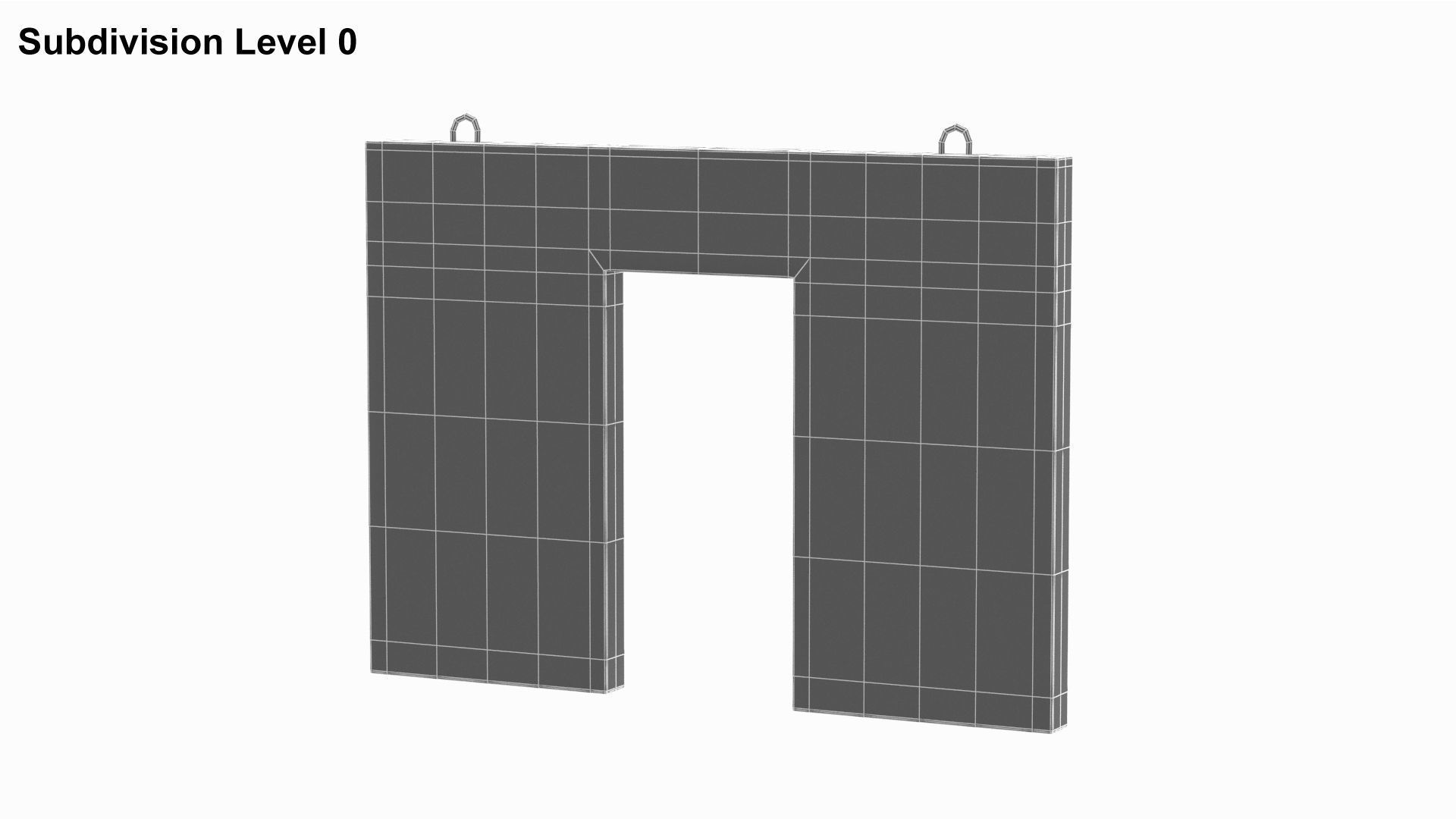 Concrete Wall Panel  3D model_7