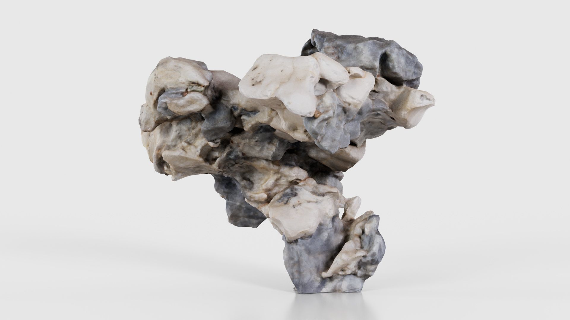 30 Rock Stone and Boulder Superbundle 3D Model Collection_28