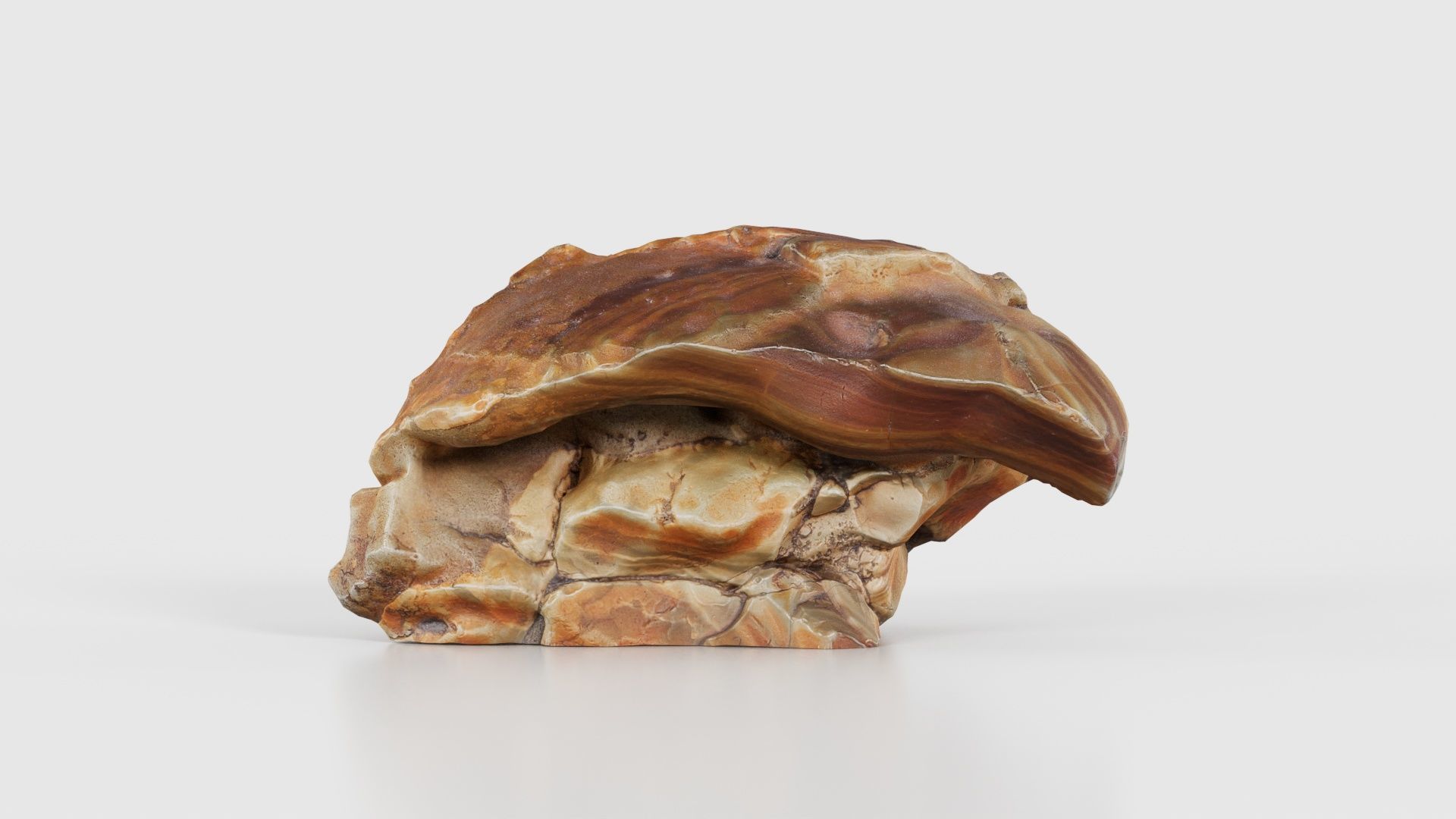 30 Rock Stone and Boulder Superbundle 3D Model Collection_31