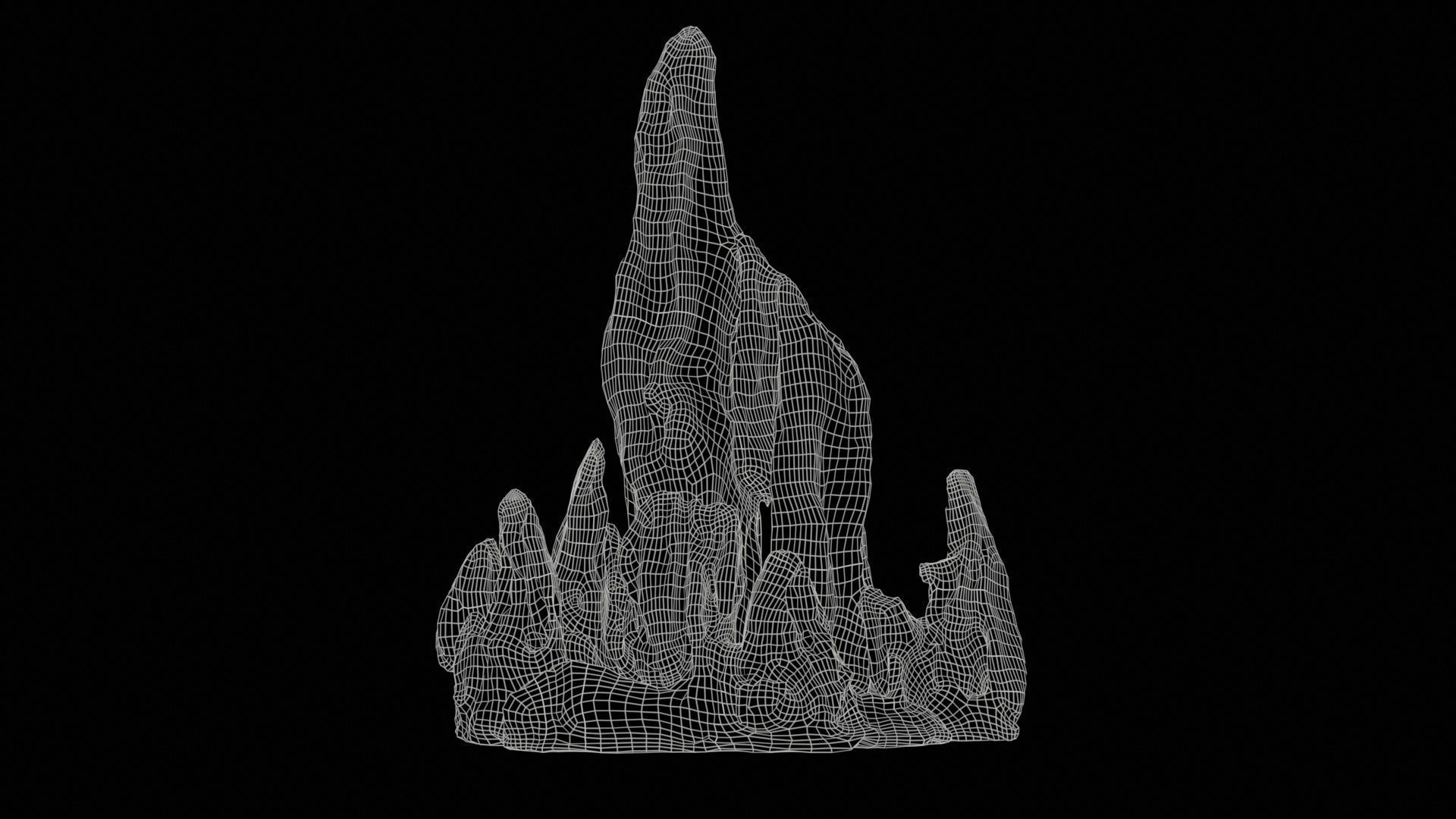 30 Rock Stone and Boulder Superbundle 3D Model Collection_10