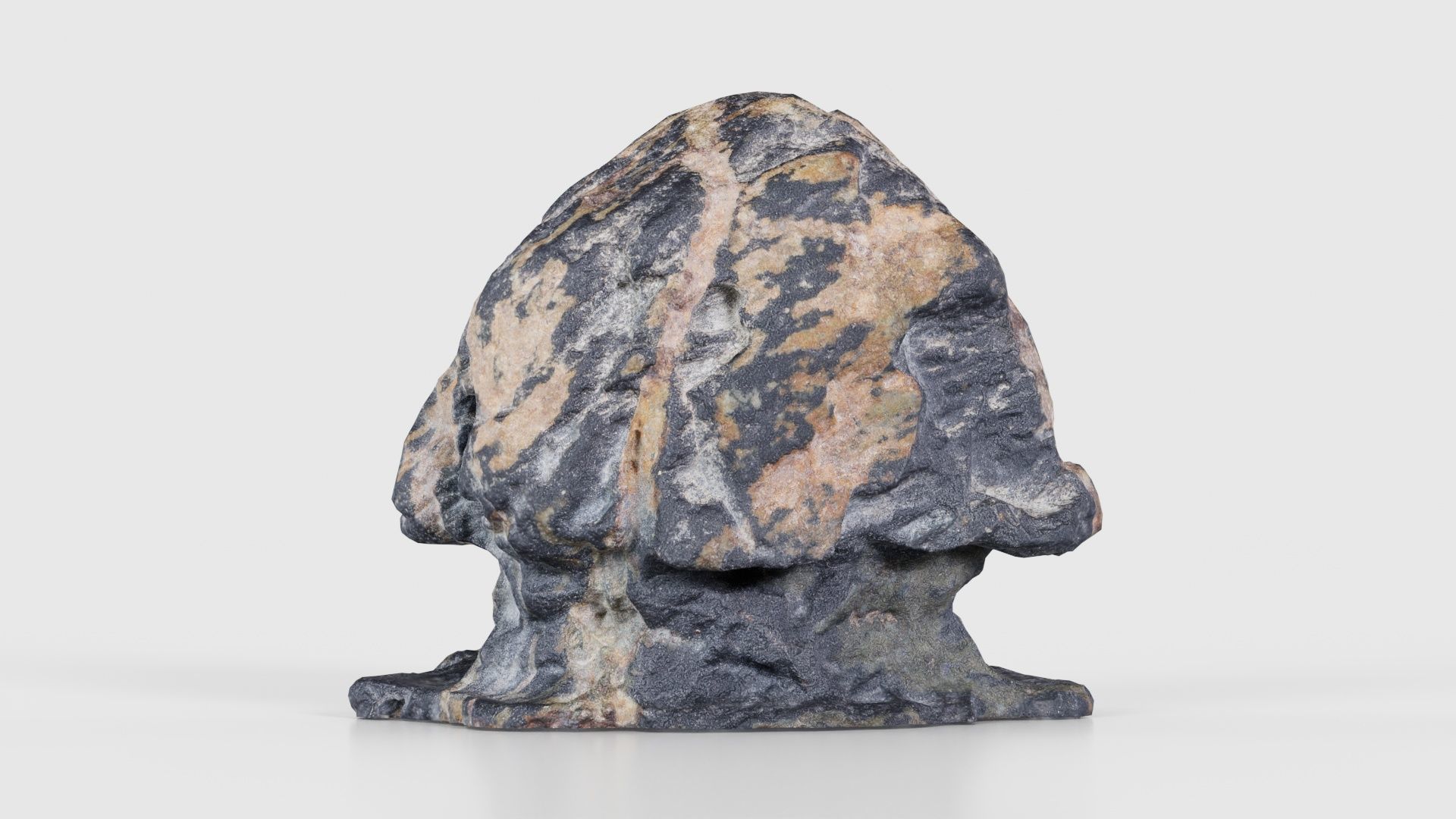 30 Rock Stone and Boulder Superbundle 3D Model Collection_25