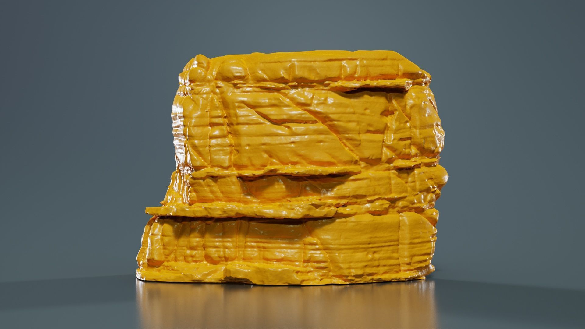 30 Rock Stone and Boulder Superbundle 3D Model Collection_4