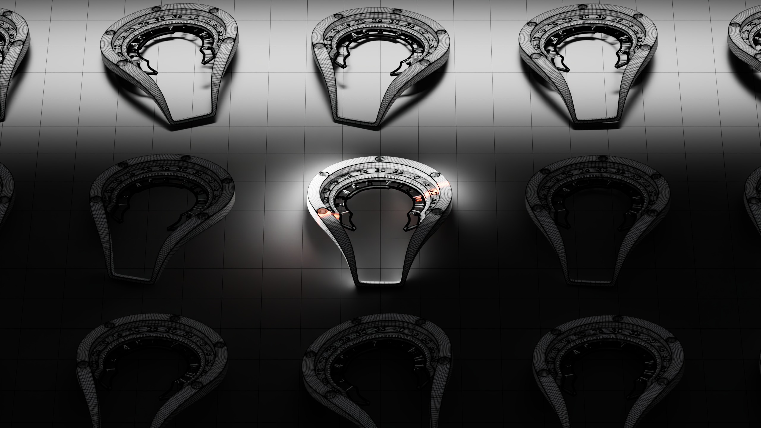 HUBLOT-MP-13 Tourbillon Bi-Axis Retrograde 3D model_24