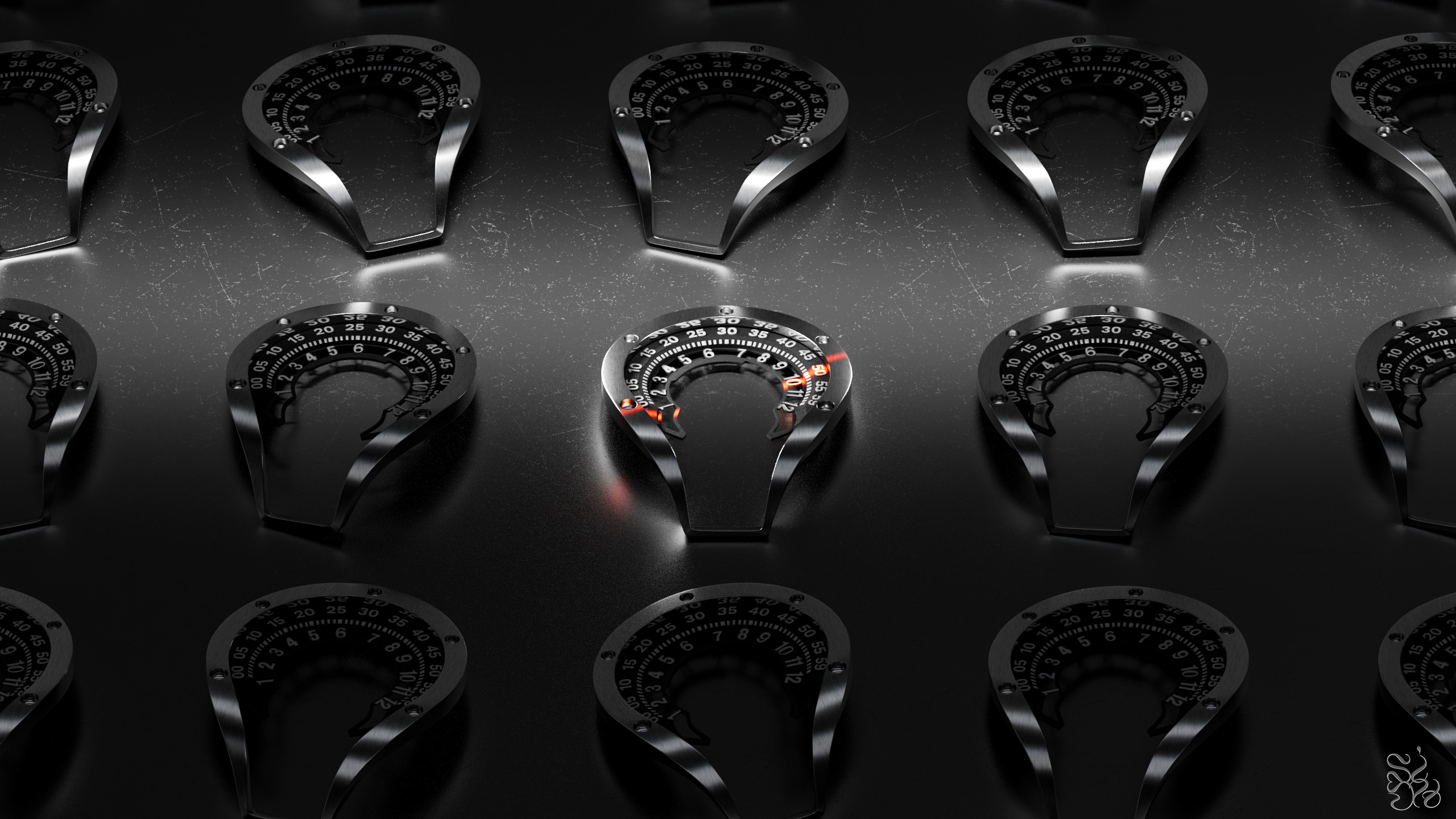 HUBLOT-MP-13 Tourbillon Bi-Axis Retrograde 3D model_10