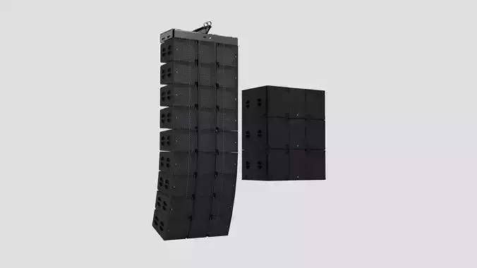 Concert Speakers Adamson E15 and E219 Line Array