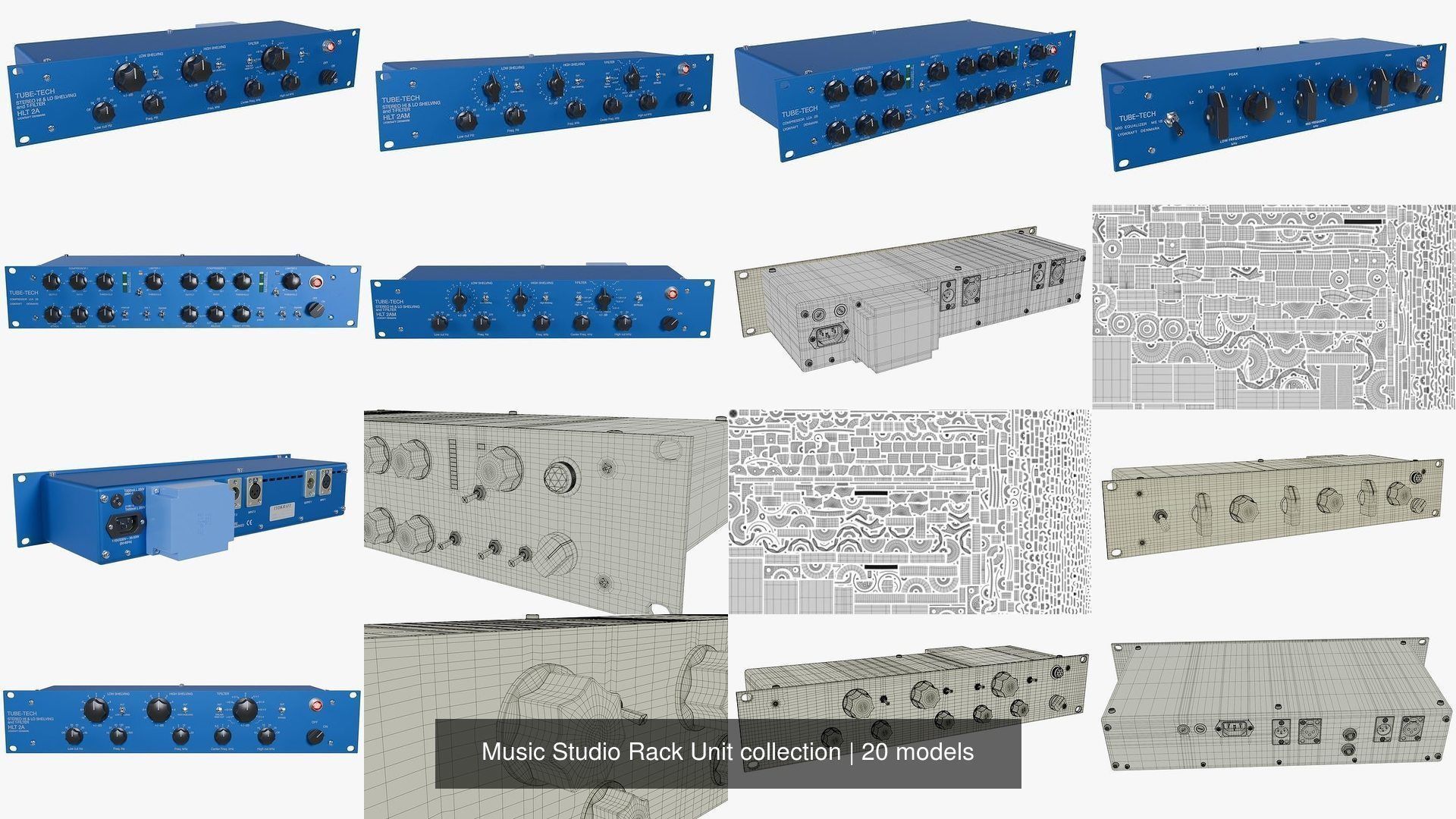 Music Studio Rack Unit collection _4