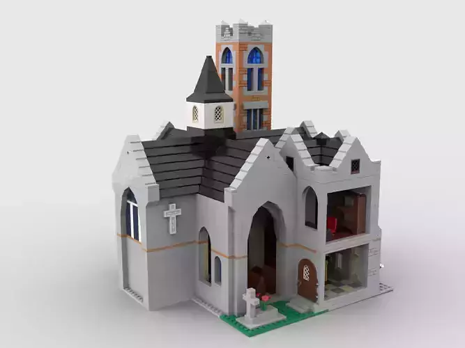 Presbyterian Church 3D model