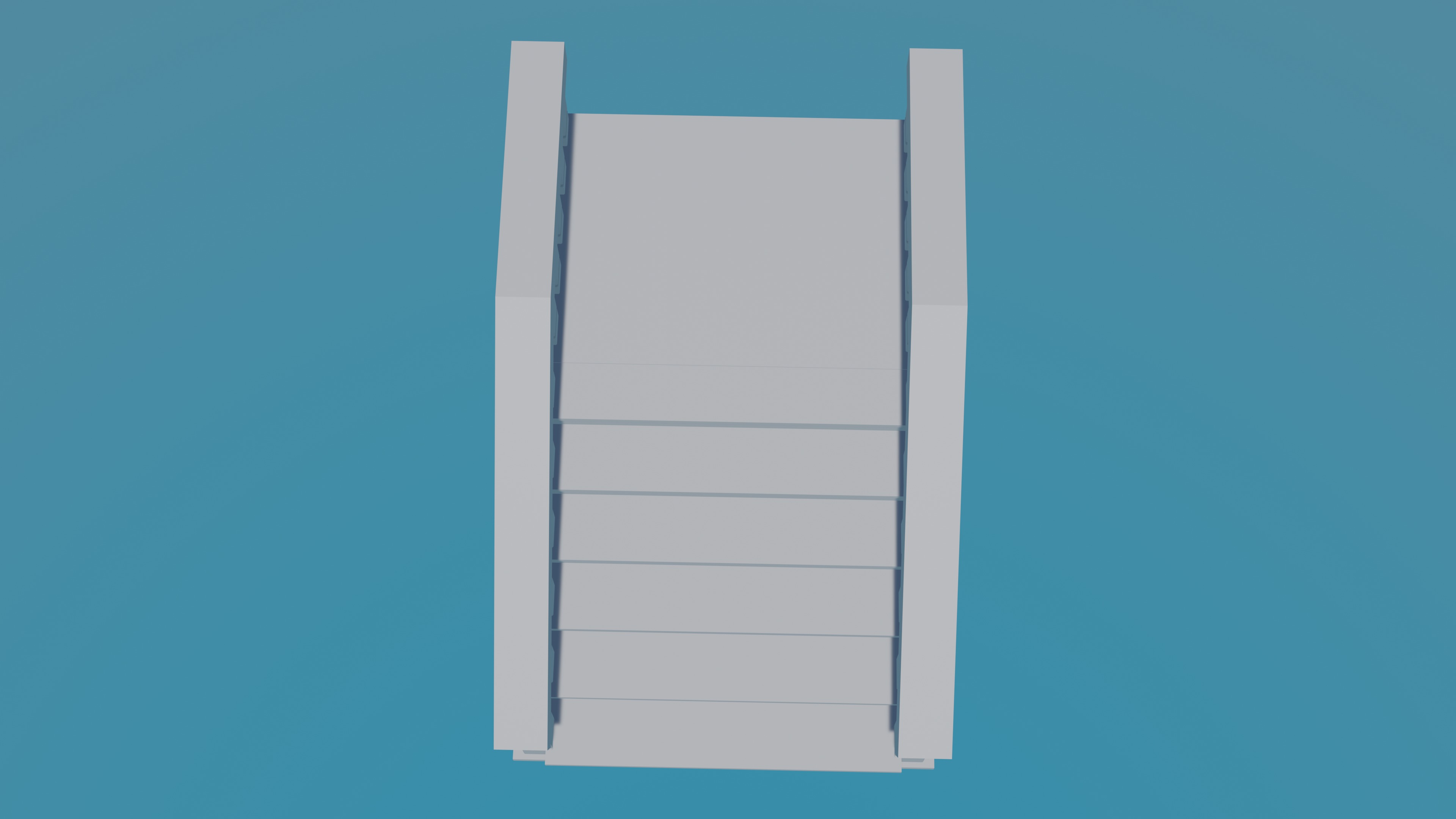 Staircase 3D print model_3