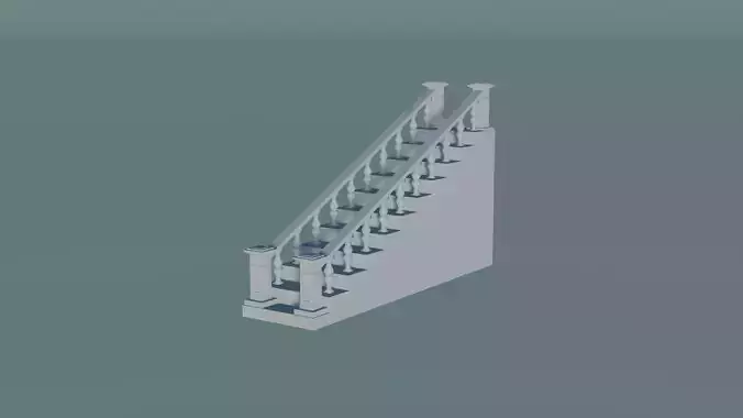 Staircase 3D print model