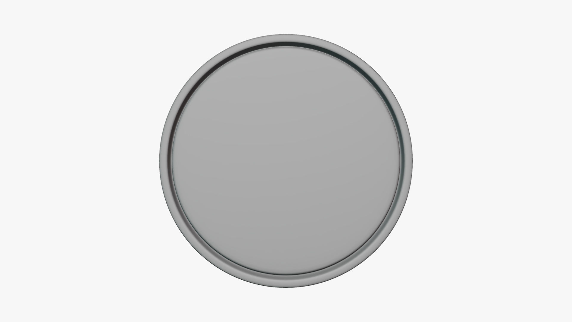 Basic Ice Cream Cup - Geometry Only No Textures No Materials 3D model_2