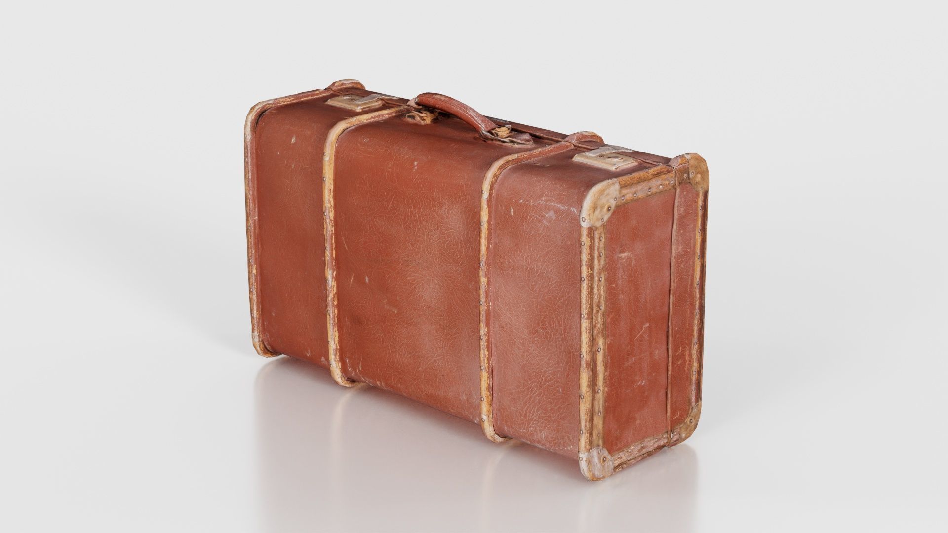 12 Vintage Suitcase Superbundle 3D Model Collection_34